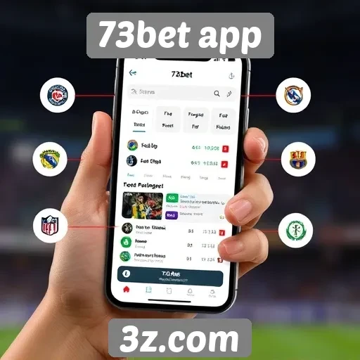 Análise de funcionalidades do 73bet app